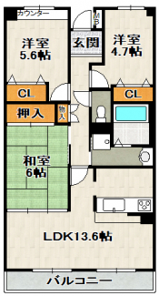 【間取り】