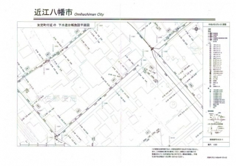 下水道台帳施設平面図