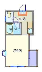 仙台市若林区志波町のアパートの画像