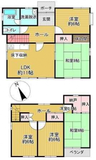 間取り図（本図面は概略図付現況と異なる場合は現況を優先いたし