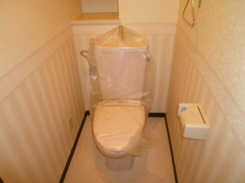 シンプルで使いやすいトイレです