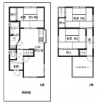 堺市東区日置荘北町２丁の一戸建ての画像