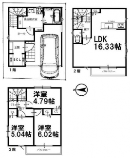 Ａ号地：土地建物セット価格：５，３００万円（税込）。