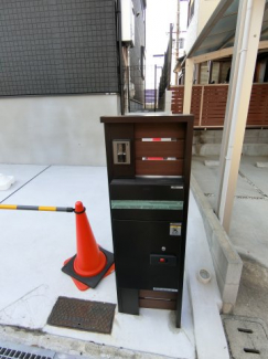 宅配BOX　ついてます