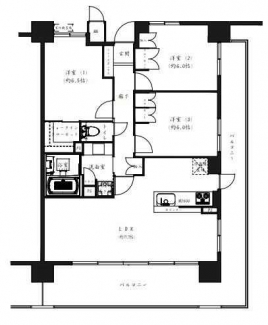 １７．７帖の広々ＬＤＫです♪