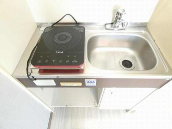 ＩＨコンロ１口付きのミニキッチン