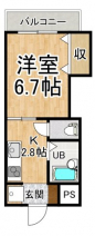 東温市志津川のマンションの画像