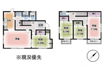 松山市石風呂町の中古一戸建ての画像