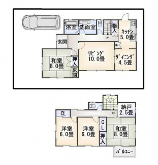 河内長野市清見台１丁目の中古一戸建ての画像