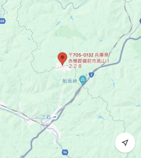 兵庫県赤穂郡上郡町高山の売地の画像