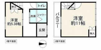 大阪市東住吉区桑津３丁目の中古一戸建ての画像