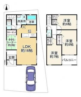 四條畷市塚脇町第１　１１号棟の画像