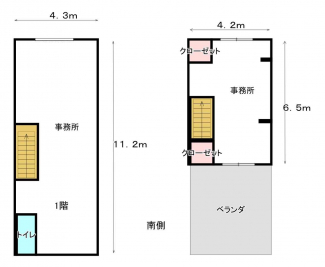 大阪市阿倍野区王子町４丁目の店舗事務所の画像