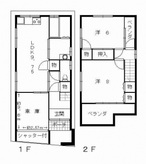 松原市田井城２丁目の中古一戸建ての画像