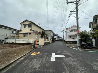 前面道路です。