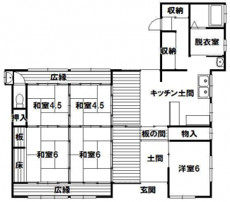 富田林市大字甘南備の中古一戸建ての画像