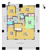 大阪市中央区粉川町の中古マンションの画像