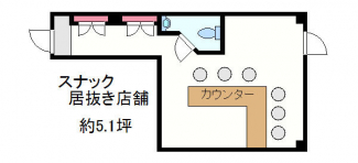 大阪市東住吉区山坂５丁目の店舗事務所の画像