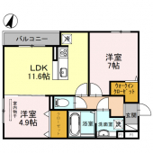 神戸市東灘区本山中町２丁目のアパートの画像