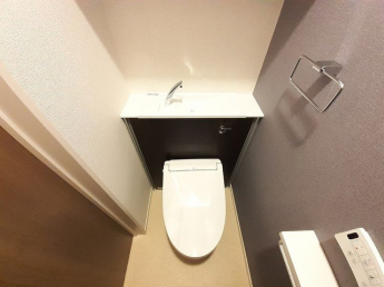 トイレもきれいです