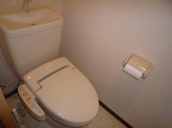 コンパクトで使いやすいトイレです