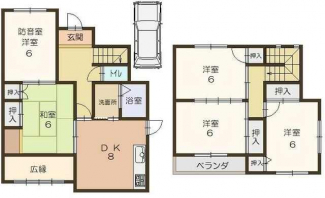 大津市若葉台の中古一戸建ての画像