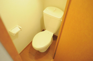 コンパクトで使いやすいトイレです