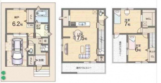 ３ＬＤＫ　間取り図