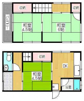 池田市畑４丁目の一戸建ての画像