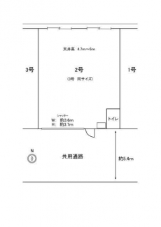 八尾市山賀町５丁目の倉庫の画像