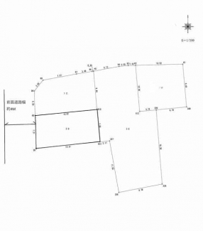 １号地　前面道路幅４Ｍ