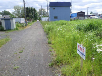 北海道石狩市花畔の売地の画像