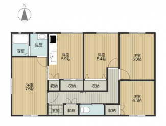 姫路市広畑区蒲田の一戸建ての画像