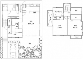 枚方市楠葉並木１丁目の中古一戸建ての画像