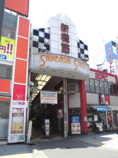 新橋筋商店街まで98m