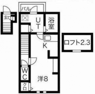 専有面積２５．７２㎡（約７．７坪）ございます。