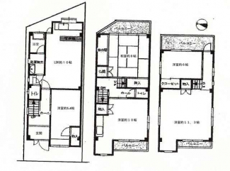 大阪市東住吉区駒川３丁目の中古一戸建ての画像