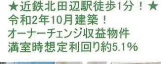 大阪市東住吉区北田辺４丁目のマンションの画像