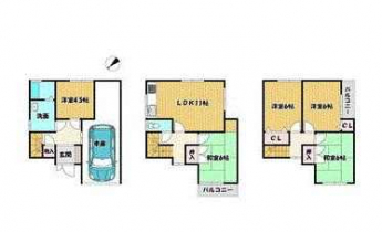 ５ＬＤＫ　間取り図