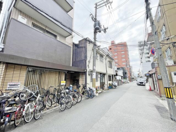 コーポアヴィ　１階１４．３㎡　西田辺駅約３分　トイレ・ミニキッチン有りの画像