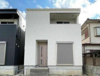 １号地　建物間口　広々約５．６ｍ　価格３０９８万円