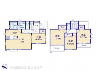 ２号棟　間取図