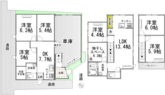 大阪市港区南市岡２丁目の中古一戸建ての画像