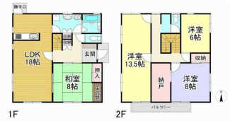 松山市白水台１丁目の中古一戸建ての画像