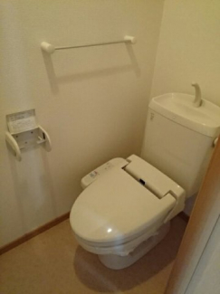 トイレもきれいです