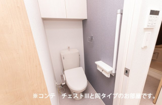 シンプルで使いやすいトイレです