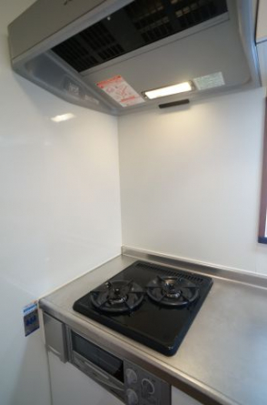 2口コンロのシステムキッチンです