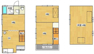 堺市中区見野山のテラスの画像