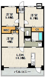 【間取り】