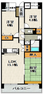 【間取り】